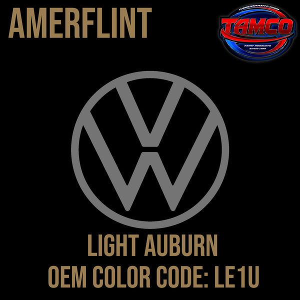 Tamco Paint Volkswagen Light Aubum LE1U OEM Amerflint II Series Single Stage