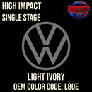 Tamco Paint Volkswagen Light Ivory Code L80E OEM High Impact Single Stage