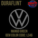 Tamco Paint Mango Green Code L346 OEM Duraflint Single Stage
