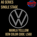 Tamco Paint Volkswagen Manila Yellow Code L560 OEM AG Series Single Stage