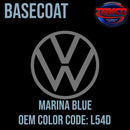 Tamco Paint Volkswagen Marina Blue Code L54D OEM Basecoat