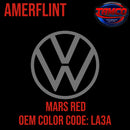 Tamco Paint  Volkswagen Mars Red Code LA3A OEM Amerflint II Series Single Stage