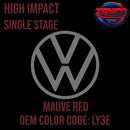 Tamco Paint Volkswagen Mauve Red Code LY3E / G3 OEM High Impact Single Stage