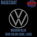 Tamco Paint Volkswagen Medium Blue Code LH5G OEM Basecoat