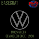 Taco Paint Volkswagen Moss Green Code L95C  OEM Basecoat