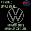 Tamco Paint Volkswagen Mountain Green Code LE6B OEM AG Series Single Stage