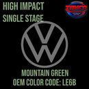 Tamco Paint Volkswagen Mountain Green Code LE6B  OEM High Impact Single Stage