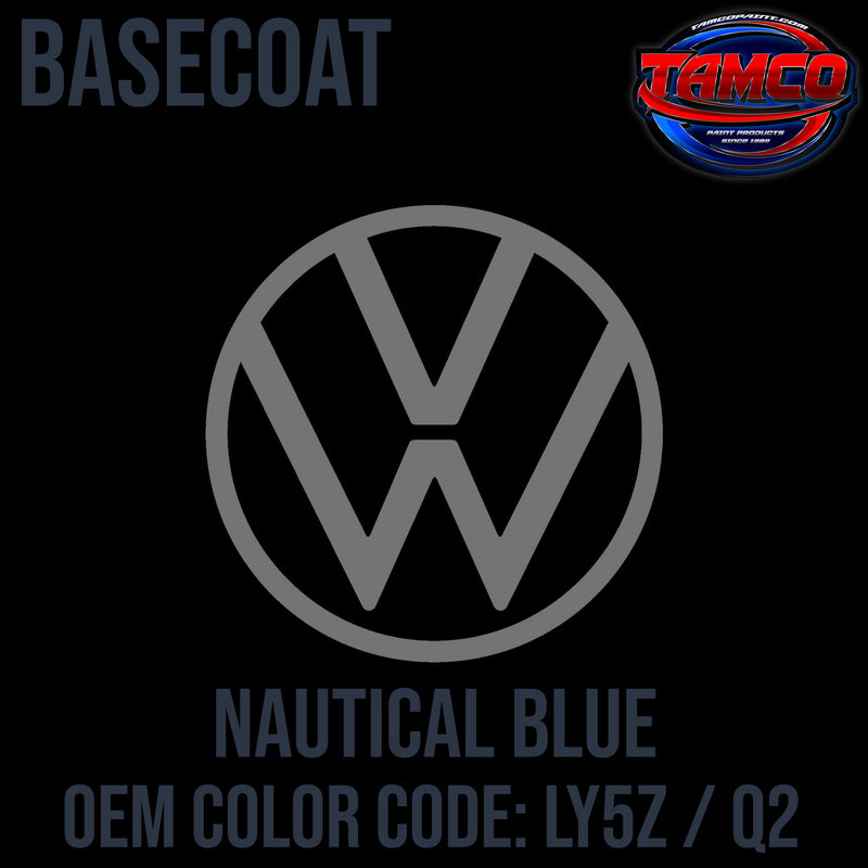 Tamco Paint Volkswagen Nautical Blue Code LY5Z / Q2 OEM Basecoat