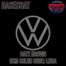 Tamco Paint Volkswagen Date Brown Code LH8A OEM Basecoat