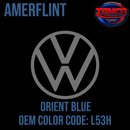 Tamco Paint Volkswagen Orient Blue Code L53H  OEM Amerflint II Series Single Stage