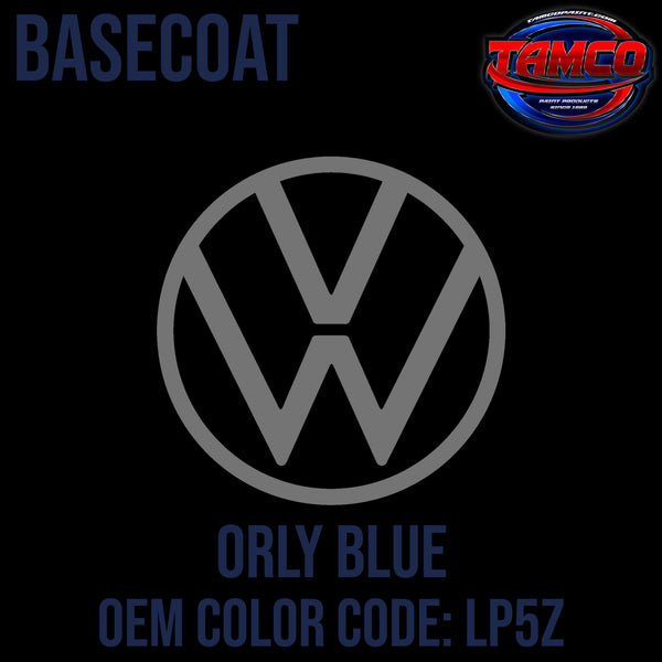 Tamco Paint Volkswagen Orly Blue Code LP5Z OEM Basecoat
