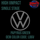 Tamco Paint Volkswagen Papyrus Green code LB6V OEM High Impact Single Stage