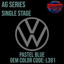 Volkswagen Pastel Blue | L391 | OEM AG Series Single Stage
