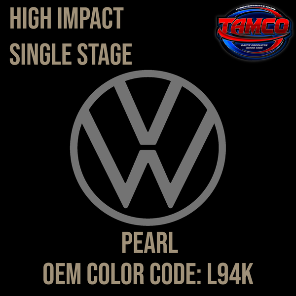 Tamco Paint Volkswagen Pearl Code L94K OEM High Impact Series Single Stage