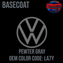 Tamco Paint Volkswagen Pewter Gray Code LA7Y OEM Basecoat