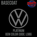 Tamco Paint Volkswagen Platinum Code L98G  OEM Basecoat