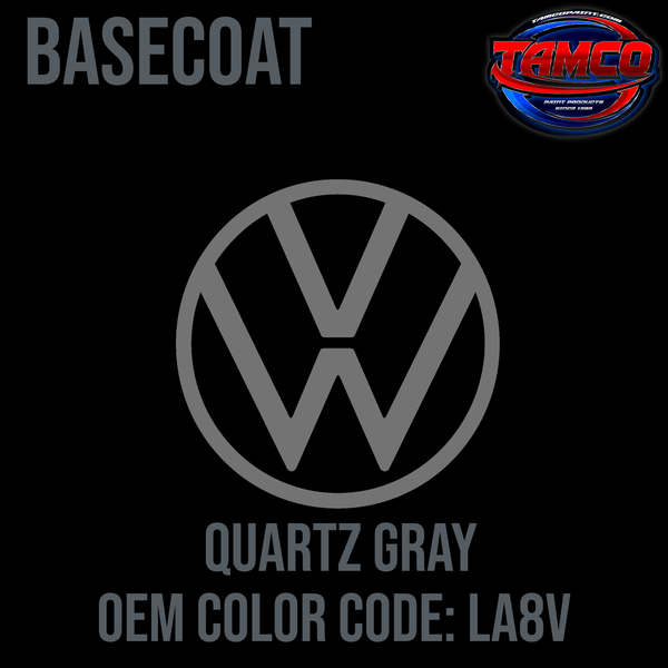 Tamco Paint Volkswagen Quartz Gray Code LA8V OEM Basecoat