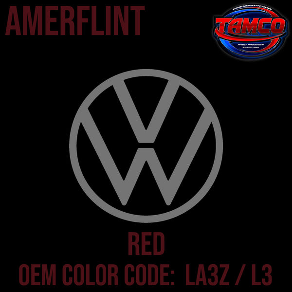 Tamco Paint Volkswagen Red Code LA3Z / L3 OEM Amerflint