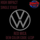 Tamco Paint Volkswagen Red Mica Code LE3P OEM High Impact Single Stage
