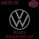 Tamco Paint Volkswagen Red Mica Code LE3P OEM Amerflint II Series Single Stage