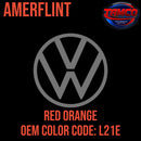 Tamco Paint Volkswagen Red Orange Code L21E / 018 OEM Amerflint