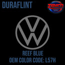 Tamco Paint Volkswagen Reef Blue Code L57H  OEM DuraFlint Series Single Stage