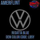 Tamco Paint Volkswagen Regatta Blue Code LB5Y OEM Amerflint
