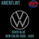 Tamco Paint Volkswagen River Blue 
 Code LK6V OEM Amerflint II Series Single Stage