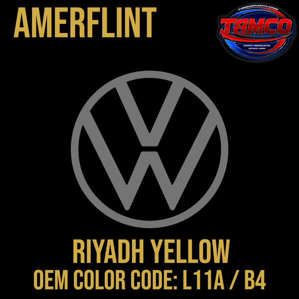 Volkswagen Riyadh Yellow Code L11A / B4 OEM Amerflint 