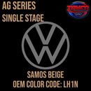 Tamco Paint Volkswagen Samos Beige Code LH1N OEM AG Series Single Stage