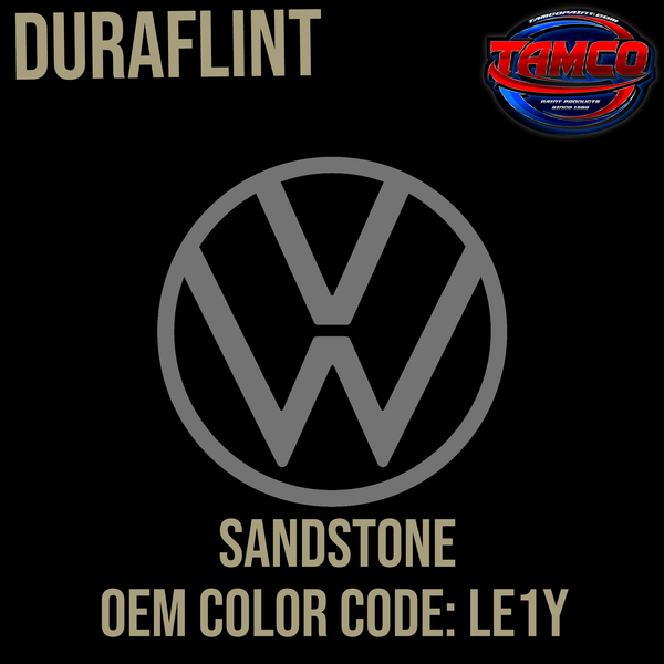 Tamco Paint Volkswagen Sandstone Code LE1Y OEM DuraFlint Series Single Stage