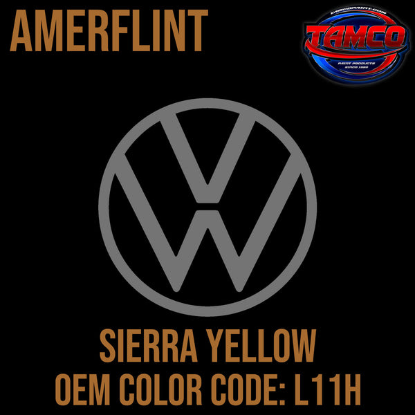 Tamco Paint Volkswagen Sierra Yellow Code L11H OEM Amerflint