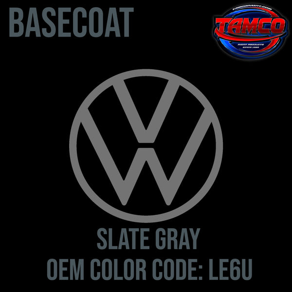 Volkswagen Slate Gray | LE6U | OEM Basecoat
