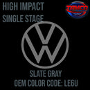 Volkswagen Slate Gray | LE6U | OEM High Impact Series Single Stage