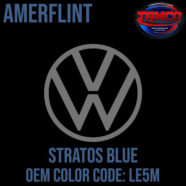 Tamco Paint Volkswagen Stratos Blue Code LE5M OEM Amerflint