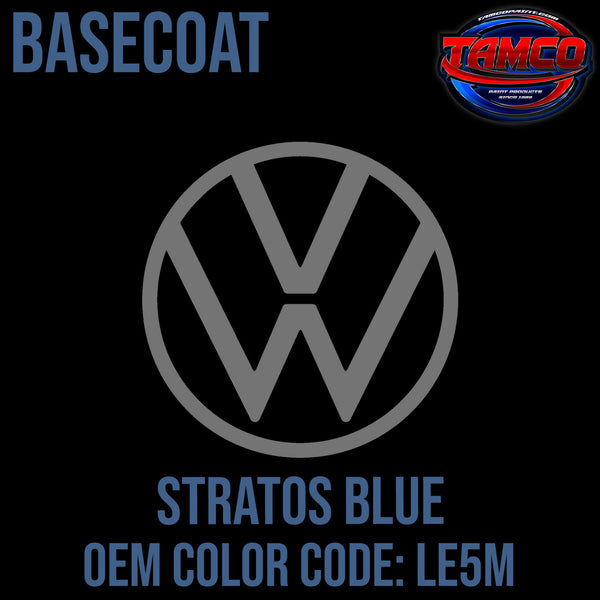 Tamco Paint Volkswagen Stratos Blue Code LE5M OEM Basecoat