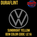 Tamco Paint Volkswagen Sunbright Yellow Code  LE1A  OEM DuraFlint Series Single Stage