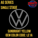 Tamco Paint Volkswagen Sunbright Yellow Code LE1A OEM AG Series Single Stage