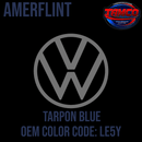 Tamco Paint Volkswagen Tarpon Blue Code LE5V OEM Amerflint II Series Single Stage