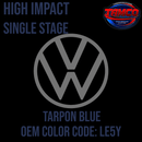 Tamco Paint Volkswagen Tarpon Blue Code LE5V OEM High Impact Series Single Stage