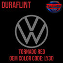Tamco Paint Volkswagen Tornado Red Code LY3D / G2 OEM DuraFlint Series Single Stage