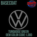 Tamco Paint Volkswagen Turquoise Green Code L380 OEM Basecoat