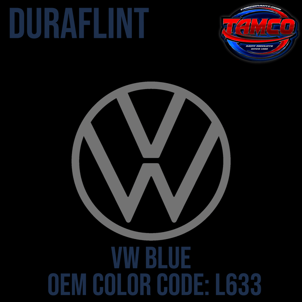 Volkswagen VW Blue | L633 | OEM DuraFlint Series Single Stage