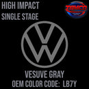 Tamco Paint Volkswagen Vesuve Gray Code LB7Y OEM High Impact Single Stage