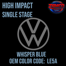 Tamco Paint Volkswagen Whisper Blue  Code LE5A OEM High Impact Series Single Stage