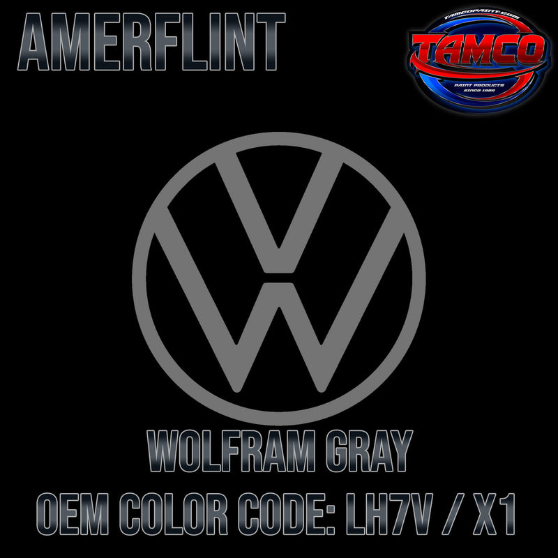 Tamco Paint Volkswagen Wolfram Gray Code LH7V / X1 OEM Amerflint
