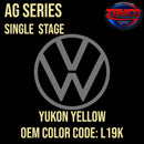 Tamco Paint Volkswagen Yukon Yellow Code L19K OEM AG Series Single Stage