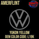 Tamco Paint Volkswagen Yukon Yellow Code L19K OEM Amerflint