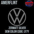 Tamco Paint Volkswagen Zermatt Silver Code LY7Y / L1 OEM Amerflint II Series Single Stage