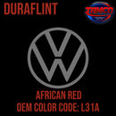 Tamco Paint Volkswagen African Red Code L31A  OEM DuraFlint Series Single Stage